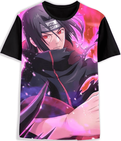 Camiseta Obito Uchiha Narut Anime Mangá Desenho 1021 em Promoção na  Americanas