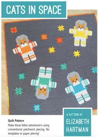 Cats In Pajamas Quilt Pattern by Elizabeth Hartman - EH 074 – Cary