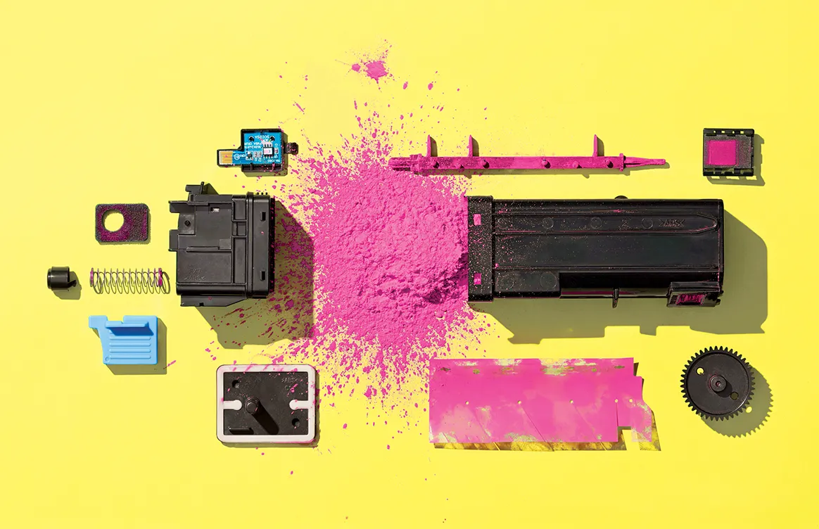 High-quality toner cartridge for efficient printing - ideal for professional use.