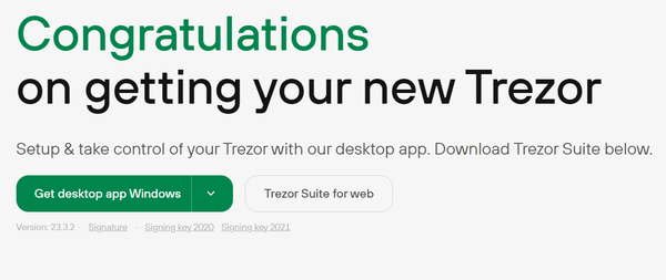 Trezor Model T Setup Guide - Trezor Suite Download