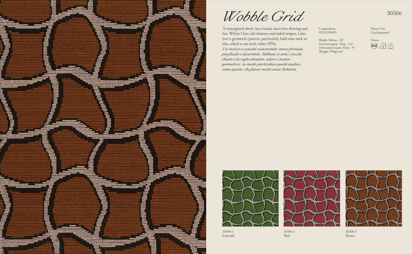 Wobble Grid Emerald - Fluidità e Divertimento nel Lusso Artigianale