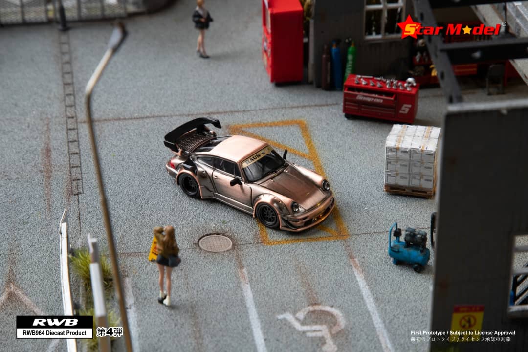 (PREORDER) Star Model Rauh-Welt RWB964 GT Tail version (Raw Copper)