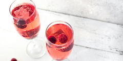 Champagne cocktail Kir Royal