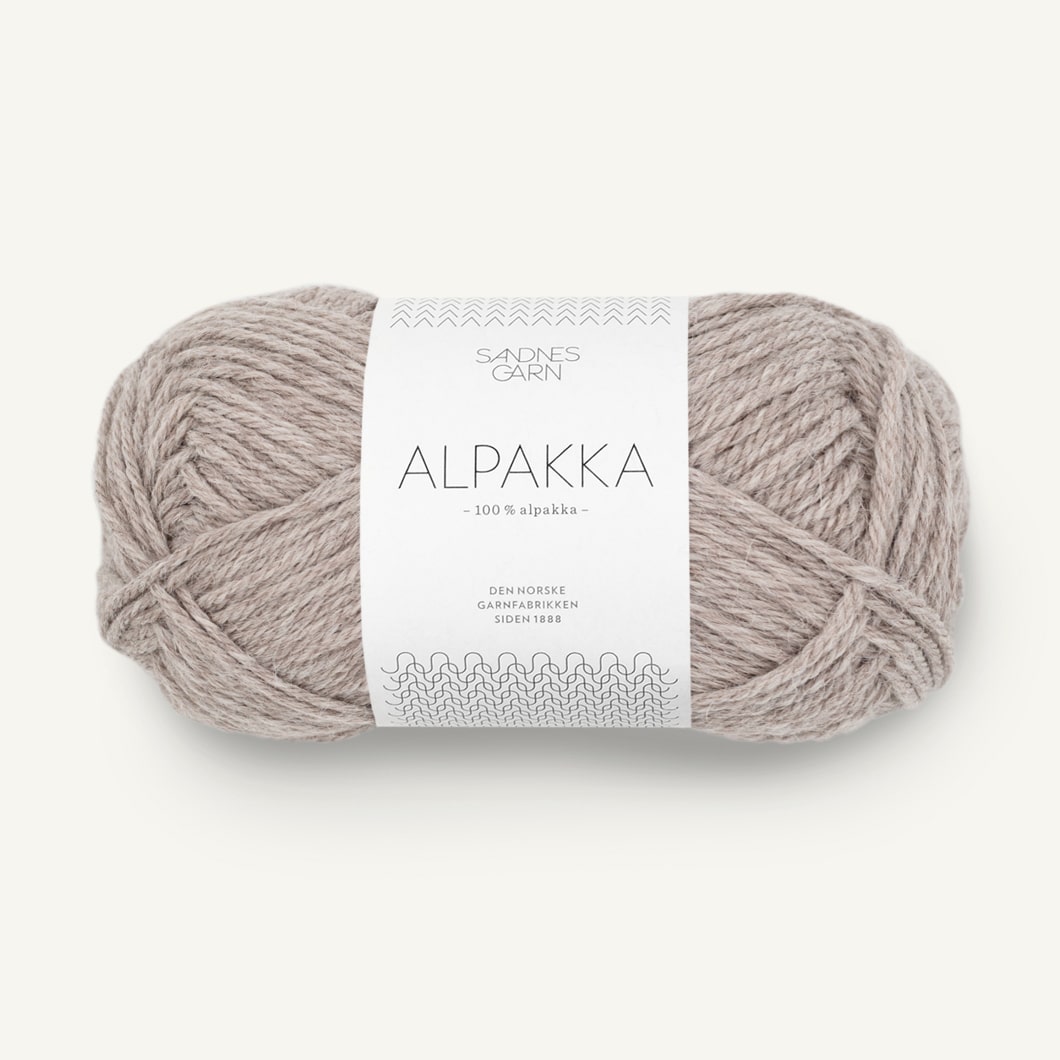 Alpakka gråbeige [2650] – Garn