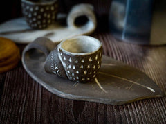 espresso leaf mug