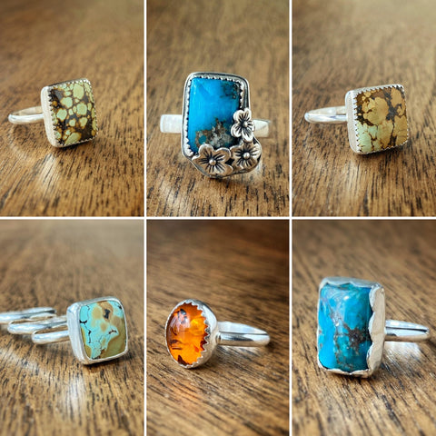 Kelly Curtis Designs - Stone Rings