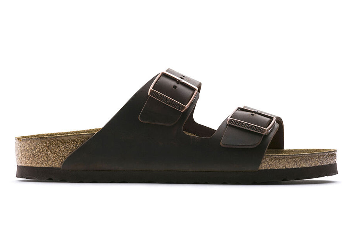 Birkenstock Arizona R Black Oiled Leather Unisex