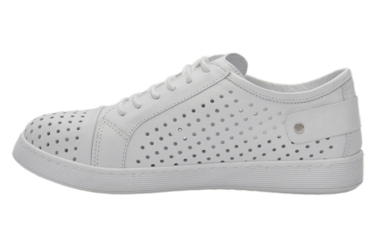 Cabello EG17 White Womens – Comfort Plus Footwear