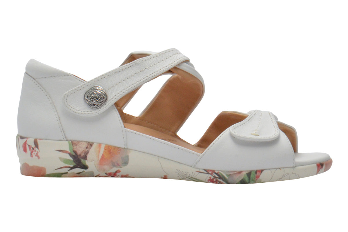 Ziera Doxie W White-Blush Floral Womens