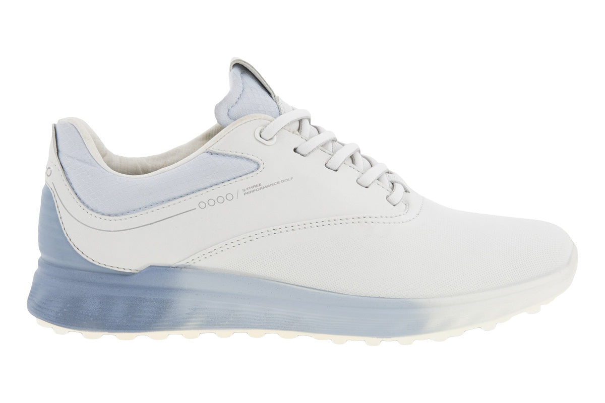 Ecco Golf S-Three White/Dusty Blue/Air Womens