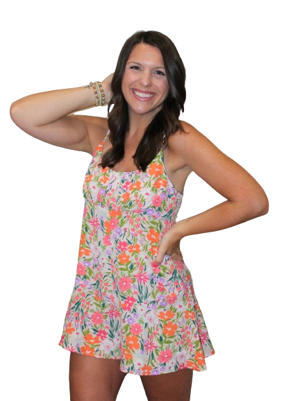 Floral Cami Romper