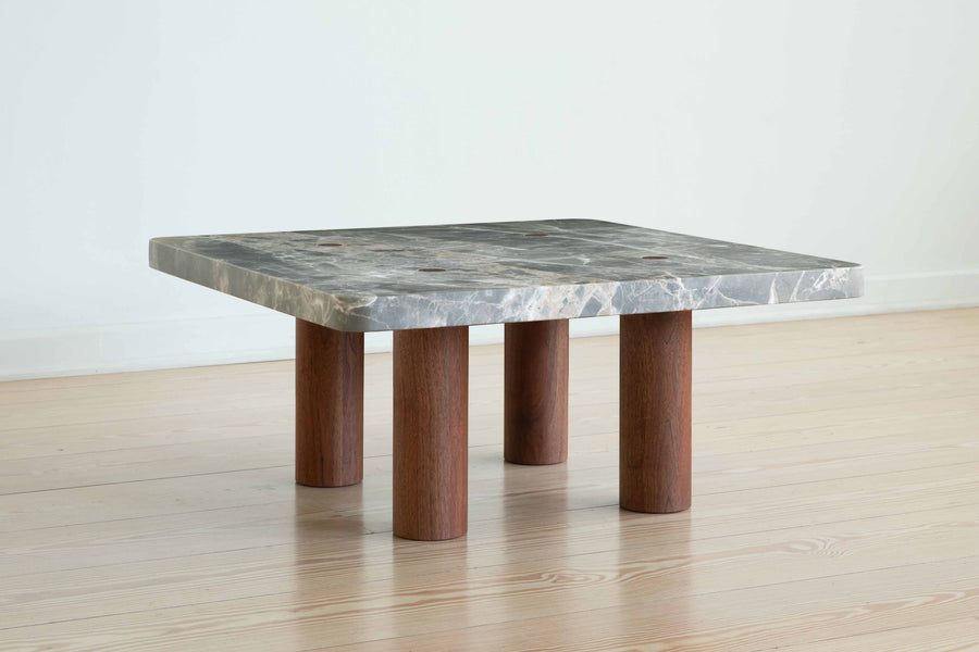 COLUMN COFFEE TABLE Square & Rectangle / Stone