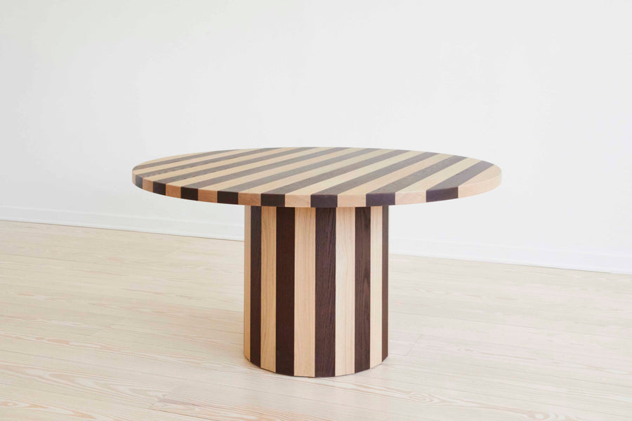 COOPERAGE DINING TABLE Pedestal / Round