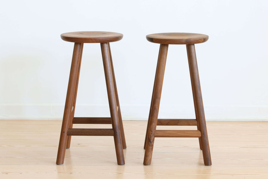 Range Stool Walnut_In Stock