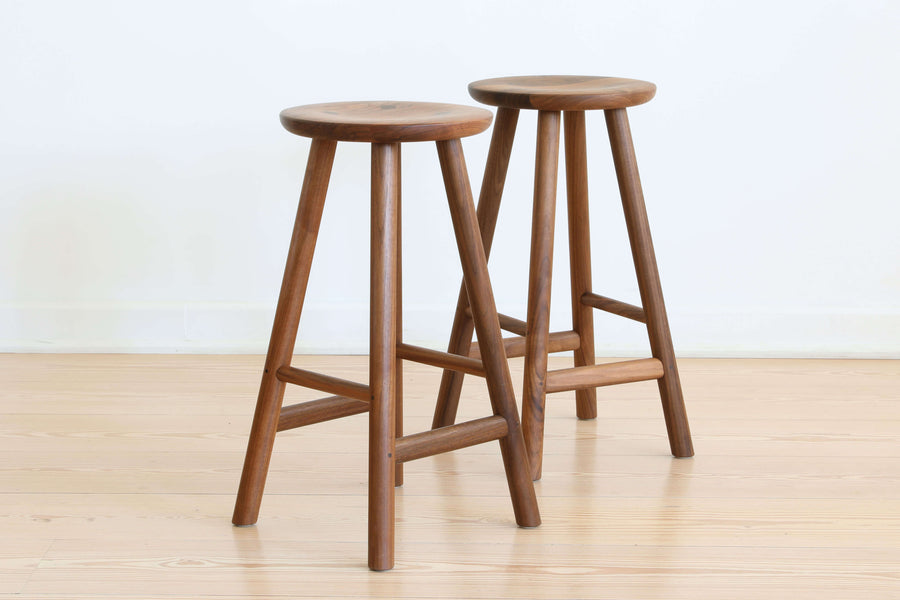 Range Stool Walnut_In Stock