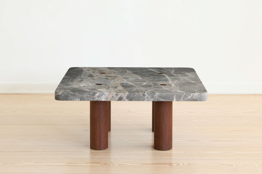 COLUMN COFFEE TABLE Square & Rectangle / Stone