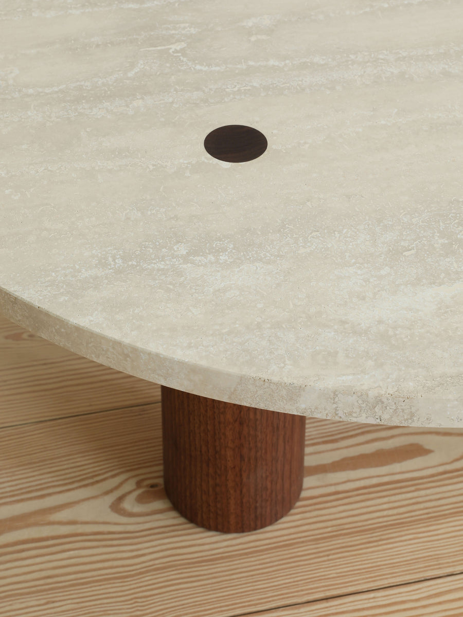 COLUMN COFFEE TABLE Round / Stone