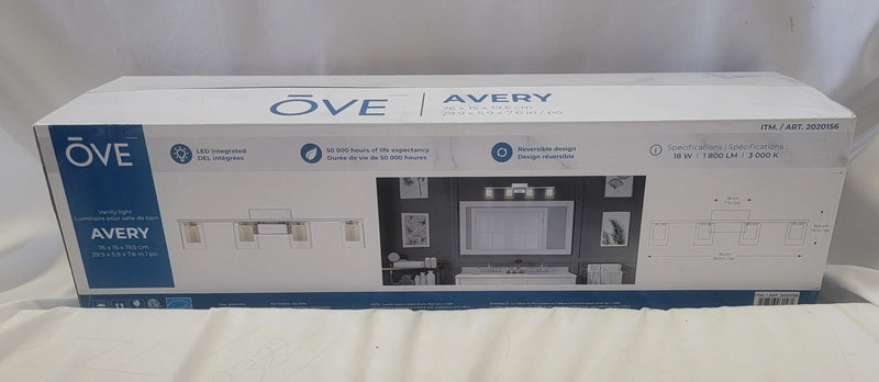 ove avery vanity light