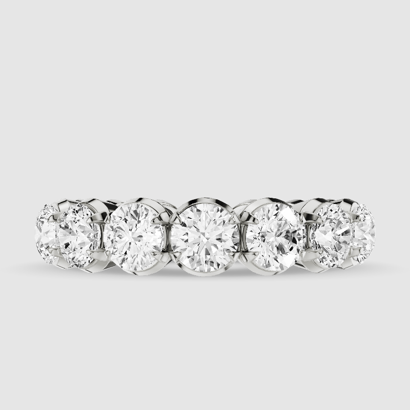 lab grown diamond eternity ring