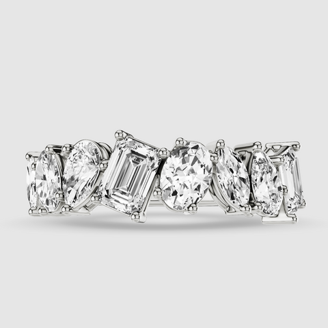 Half eternity band