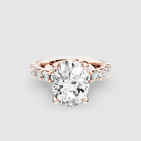 lab growndiamond engagement ring