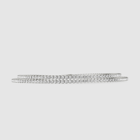 Lab grown diamond Tennis Bracelet - Round