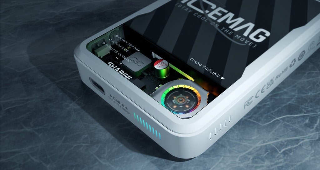 SHARGE ICEMAG Wireless power bank