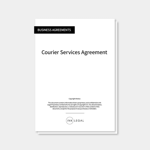 Courier Services Agreement Ink Legal