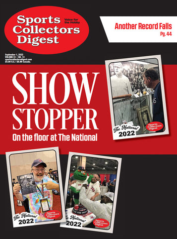 Give a Gift of Sports Collectors Digest Magazine subscription. Save 90% off!