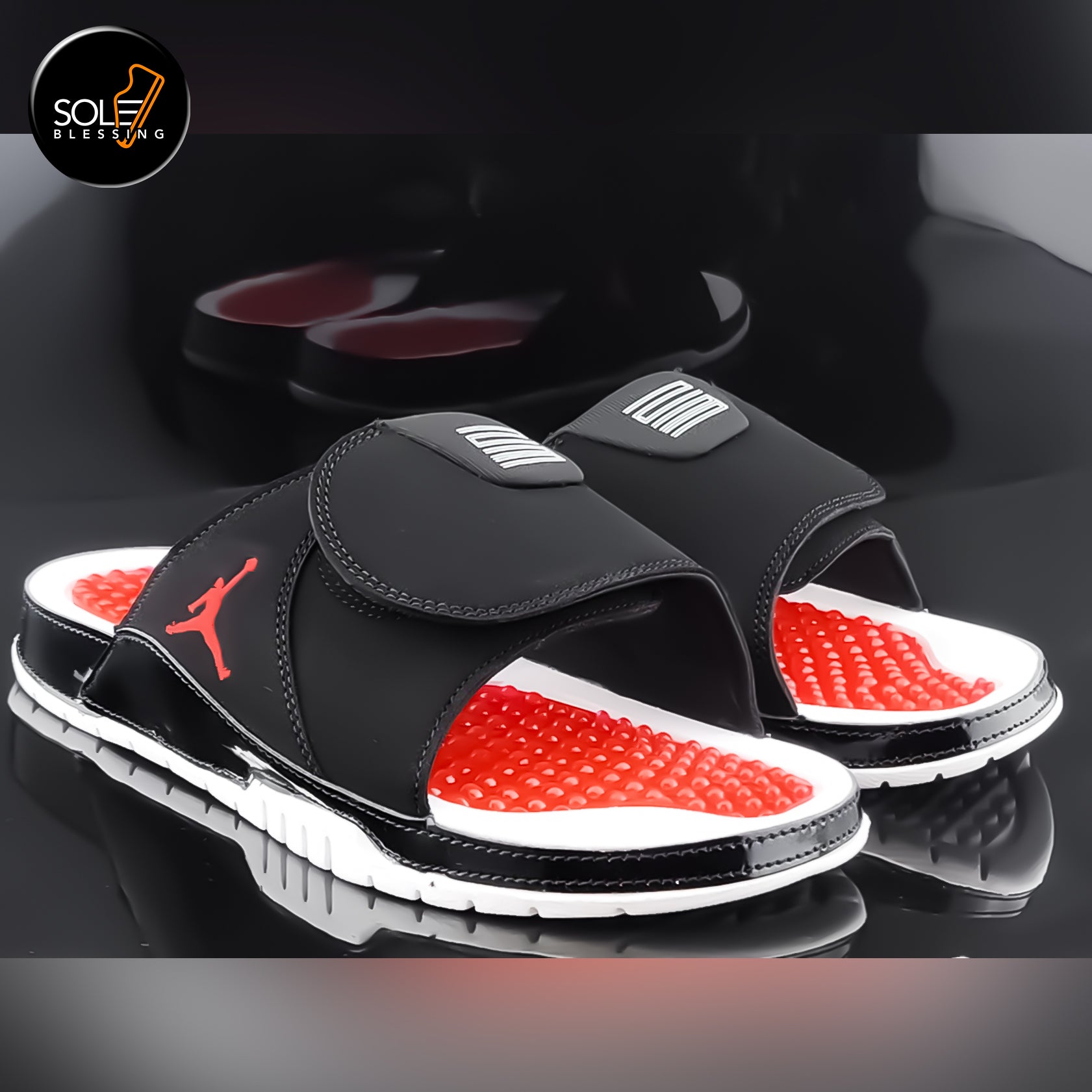 air jordan velcro slides