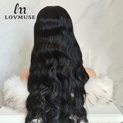 After wearing the 5x5 wig, it will look very comfortable, very natural and can't see any traces. The color of the lace is also very close to the skin.lov muse, lovemuse, love muse.HD LACE