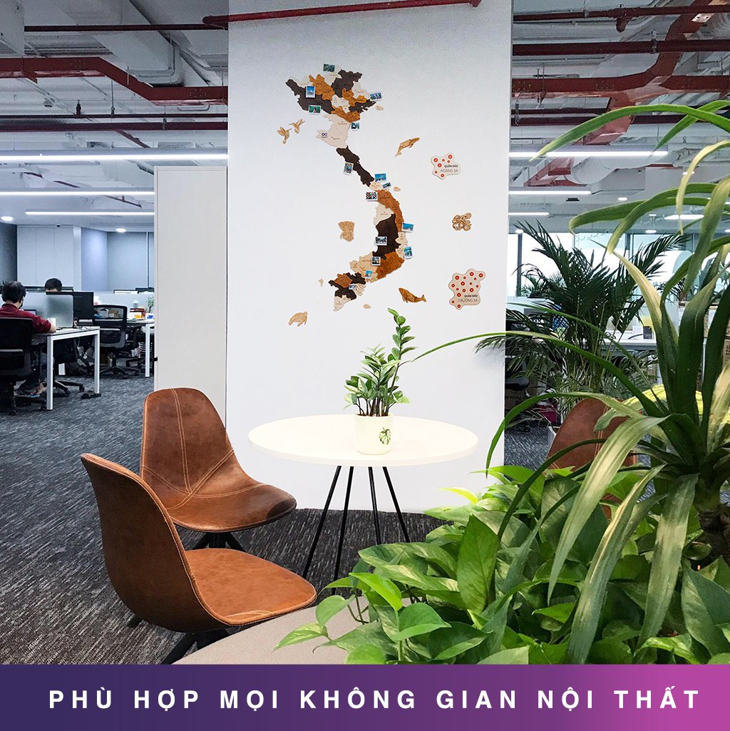 Điểm tô không gian sống của bạn với bản đồ Việt Nam Gỗ phiên bản 3D LED đẹp nhất năm