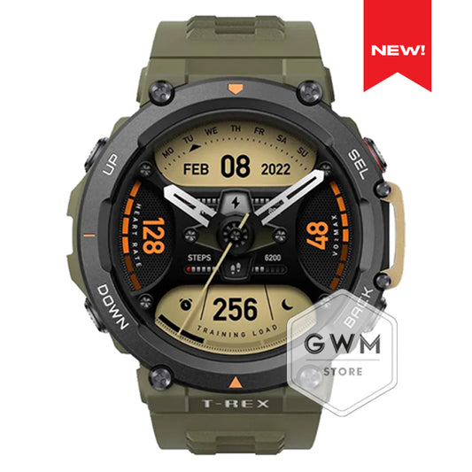 Amazfit T-Rex Pro Meteorite Black Smart Watch GPS Military oxygen heart  rate NEW 850022570032