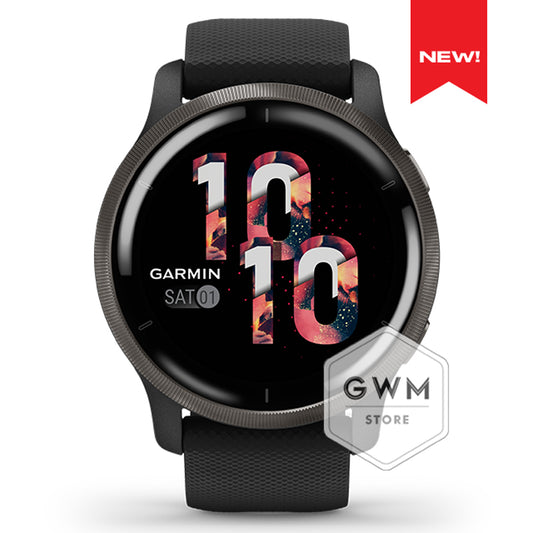 Garmin Fenix 7 Sapphire Solar Smartwatch - Black DLC Titanium with Black  Band 753759278151