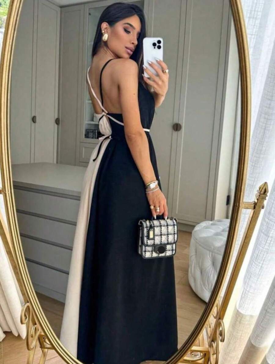 Vestido Feminino Estilo Longo Clássico e Sofisticado Bellizzi