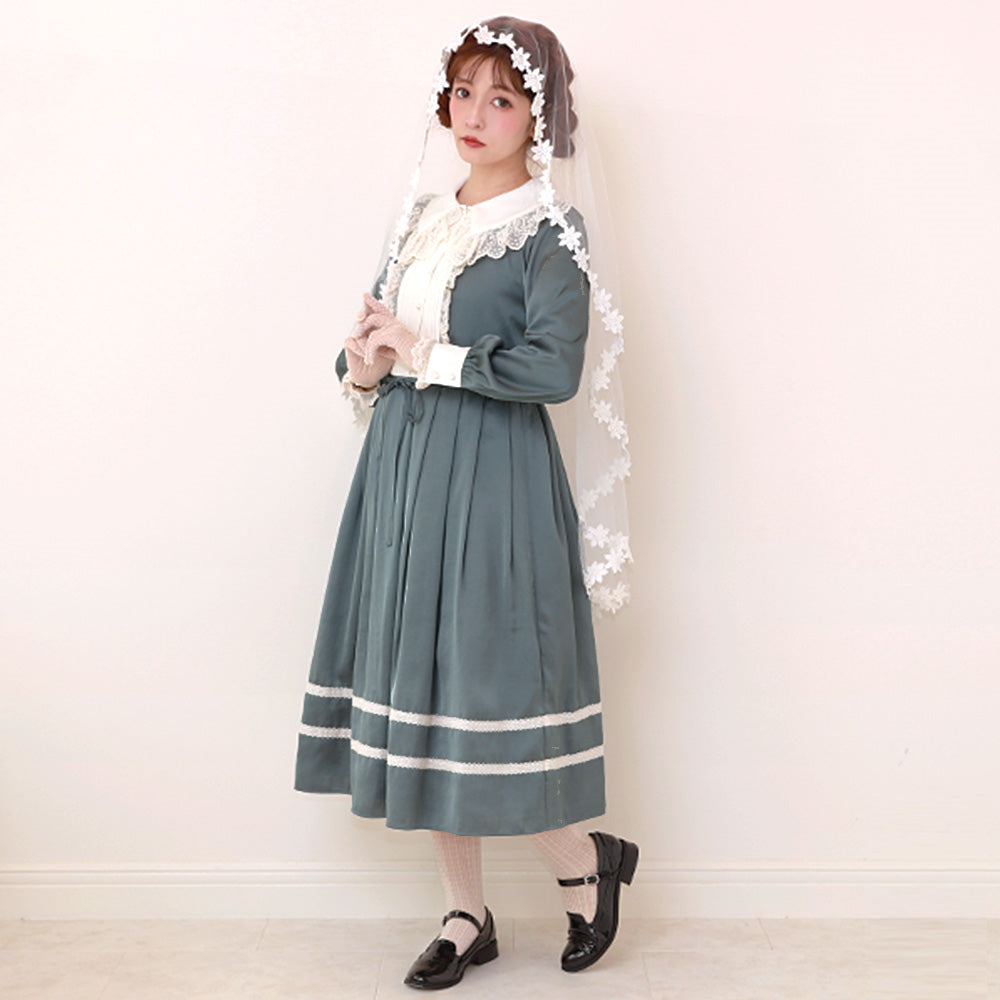 Sicilienne ドレス フォグブルー Melody basket | www.cranio-gindl.at