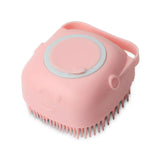 Pink Soap Dispensing Brush
