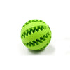 Large Green Teeth Cleaning Dog Ball