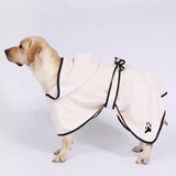 White Dog Robe