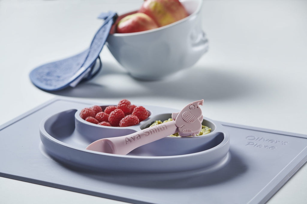 Silicone Spoon and Tray