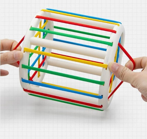  Brinquedo Sensorial Educacional - Cubo Baby Mágico