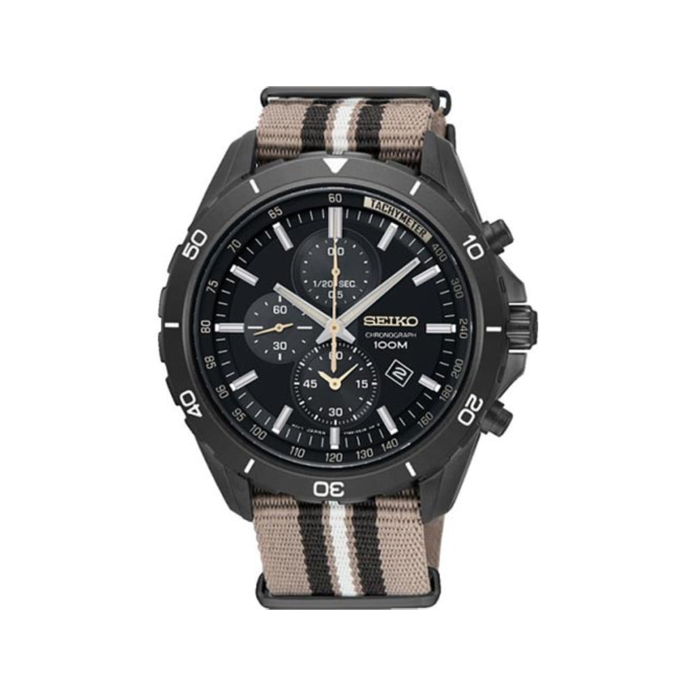 MEN] Seiko Criteria Chronograph Sapphire Crystal Glass Watch [SNDH23P –  City Chain Malaysia