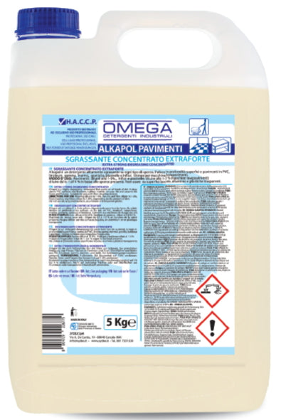 Detergente Profumato Superfici Sydex Omega Citrus Explosion 1L x 12 Pe –