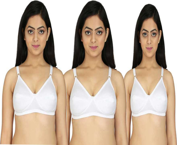 Buy MYCARE™ Cotton Non Padded Bra for Women and Girls Everyday Full  Coverage Ladies Bra for Daily Use Wired Free Comfort T-Shirt Bra  (Model-Mold Sporty-Color-Peach,Size-38) at