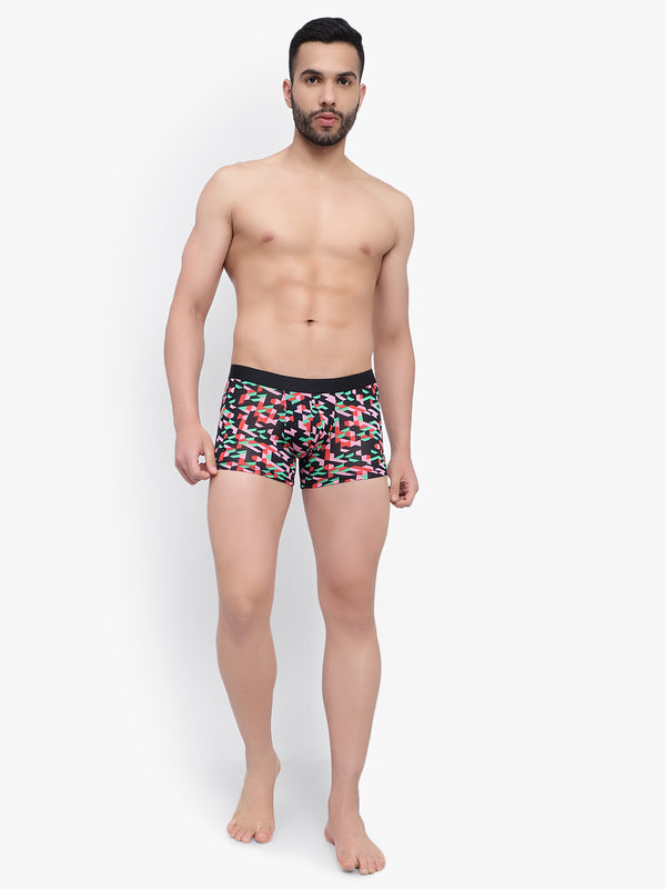 Men's Anti-Bacterial Micro Modal Trunks BLue Black Cocktail - Bruchi Club –  Bruchiclub