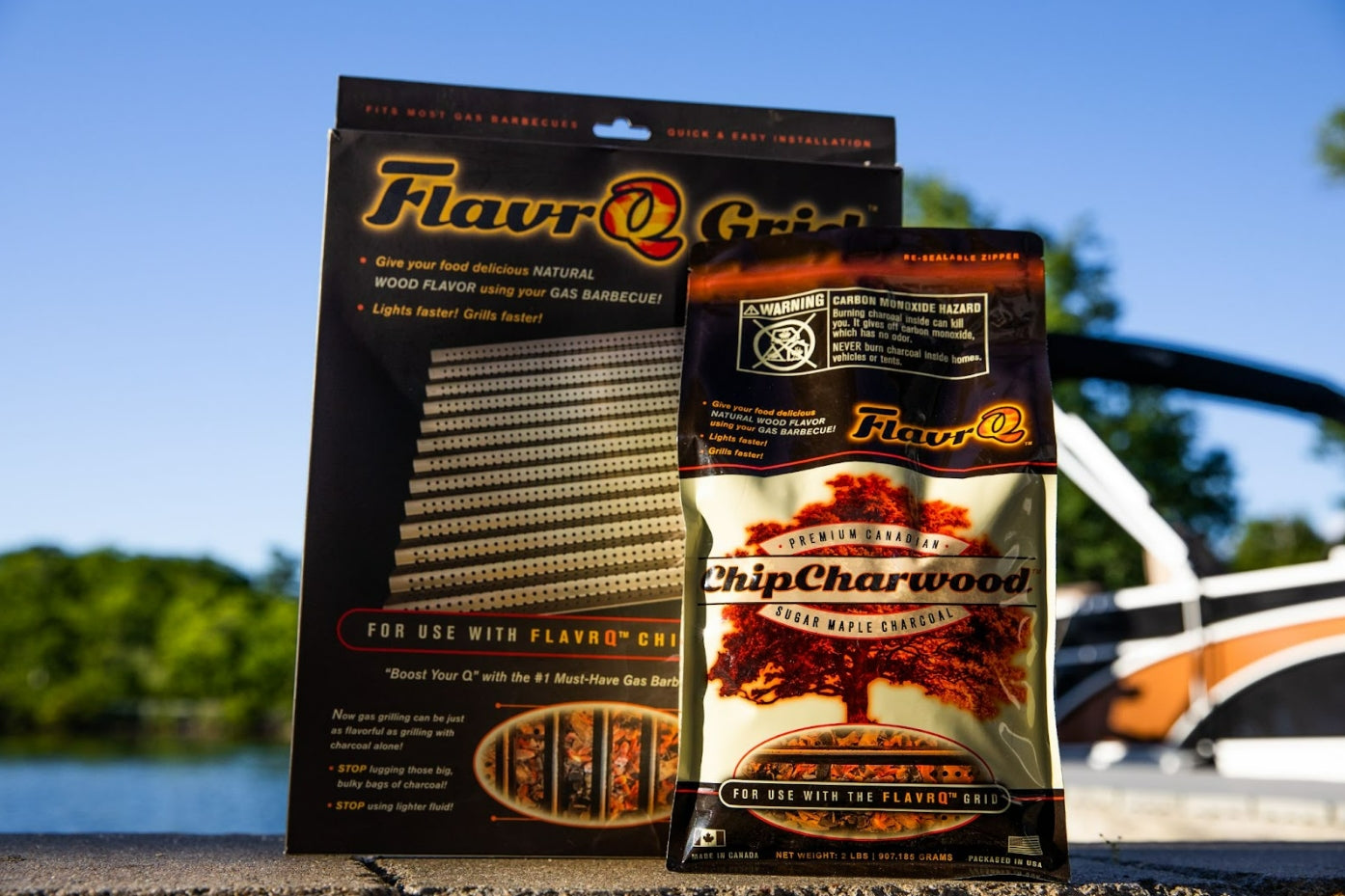 The FlavrQ Grilling System