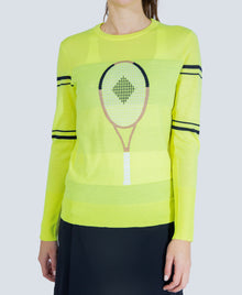 THE RACQUET SWEATER