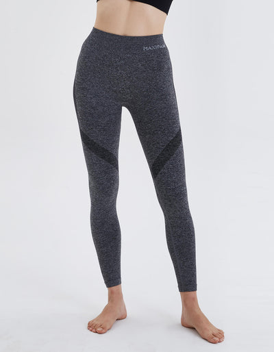 MAXIFAN seamless contrast leggings