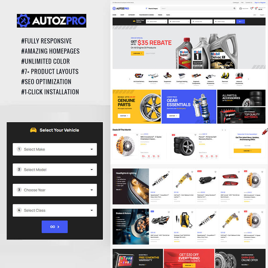 Autozpro Parts Cars Store