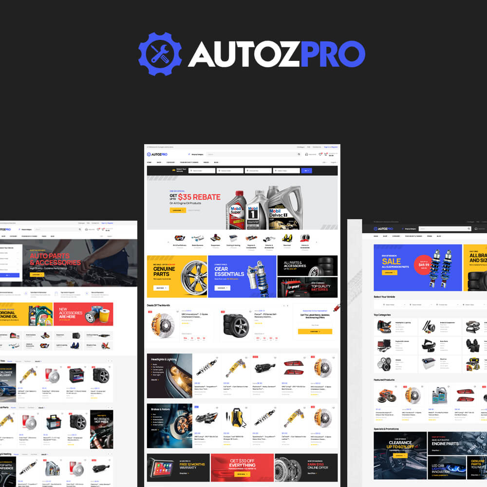 Autozpro- Premium Auto Parts Prestashop Theme by apollotheme